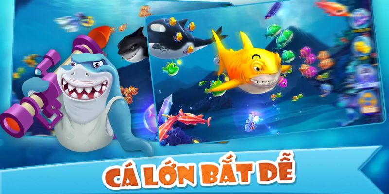 Bắn headshot những cá lớn