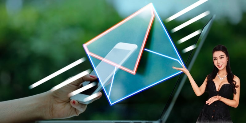 Cược thủ gửi Email để lấy lại mật khẩu nhanh nhất