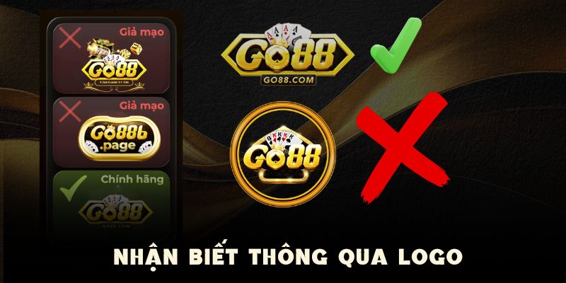 Nhận biết thông qua logo chính hãng